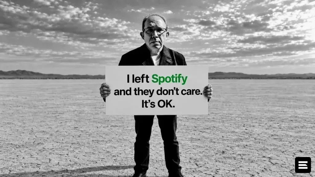 Музыкант отказался от Spotify, назвав платформу приоритетом данных над искусством