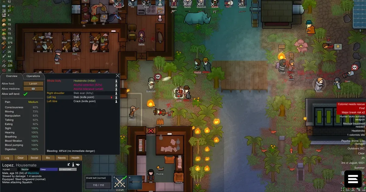 RimWorld переходит на собственный Waylith Engine: ускорение до 4‑х крат