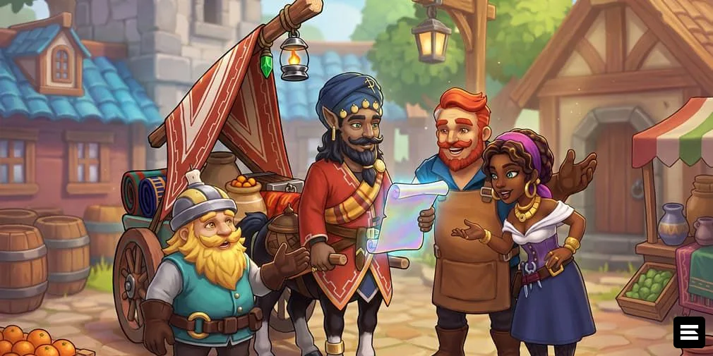 Shop Titans: новое событие «Pharoway Caravan» и режим управления инвентарём в октябре