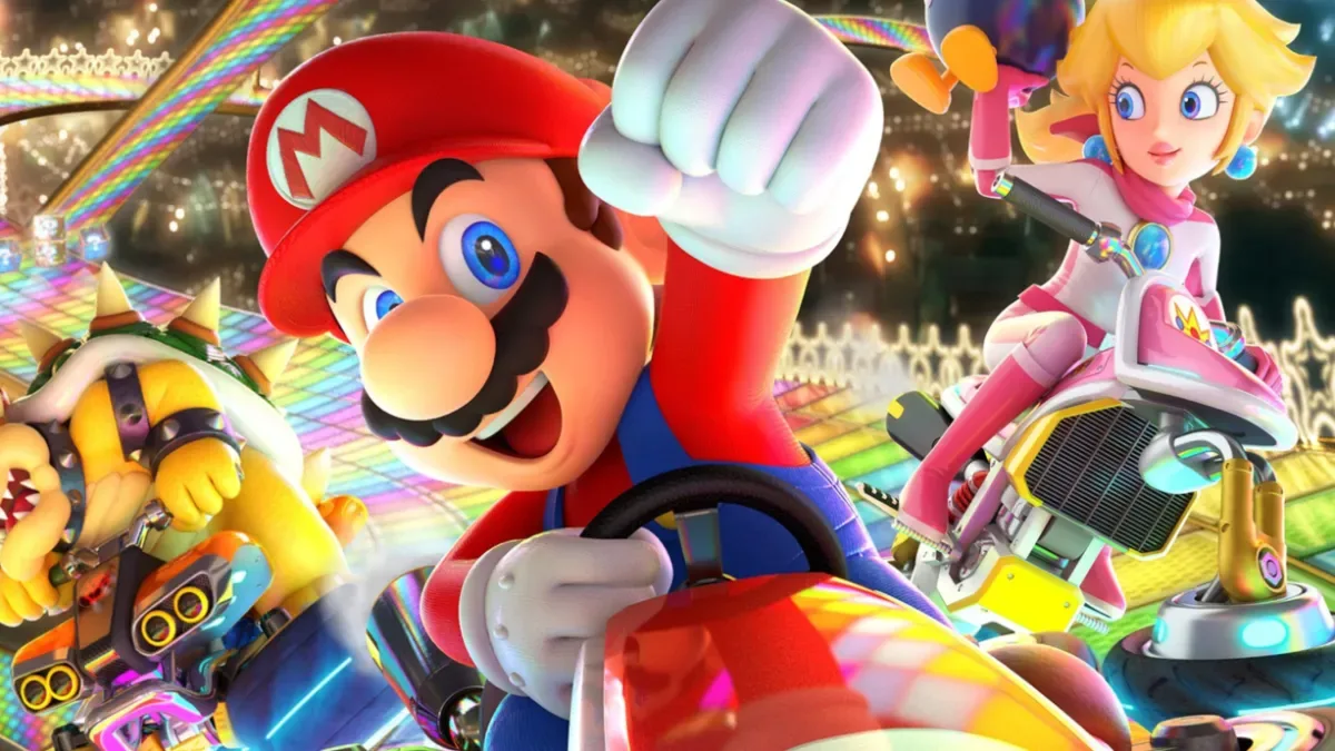 Mario Kart 8 Deluxe получила апдейт для Switch 2 с локальной игрой на восьмерых