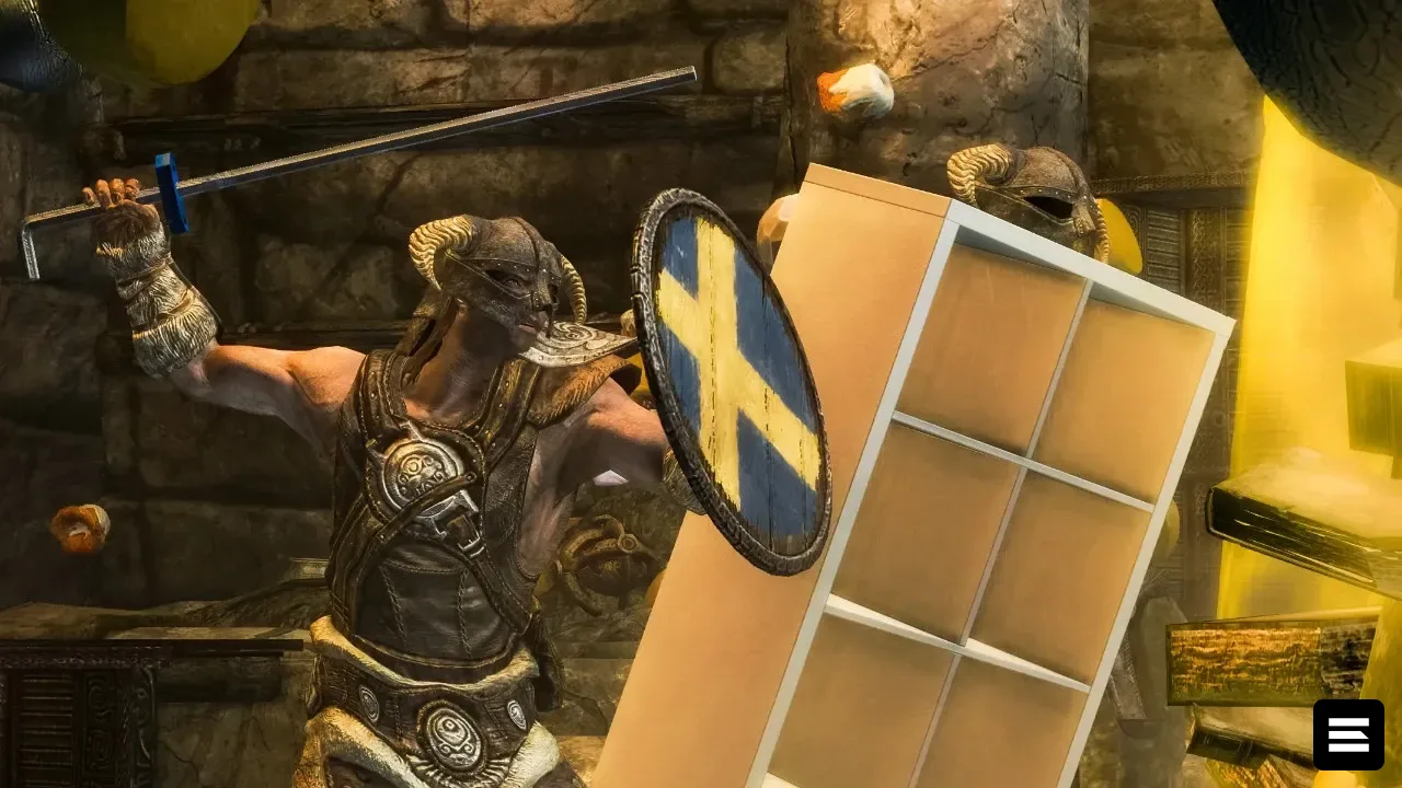IKEA и Kinggath Creations выпустили бесплатный мод для Skyrim с голосом Мэтта Берри