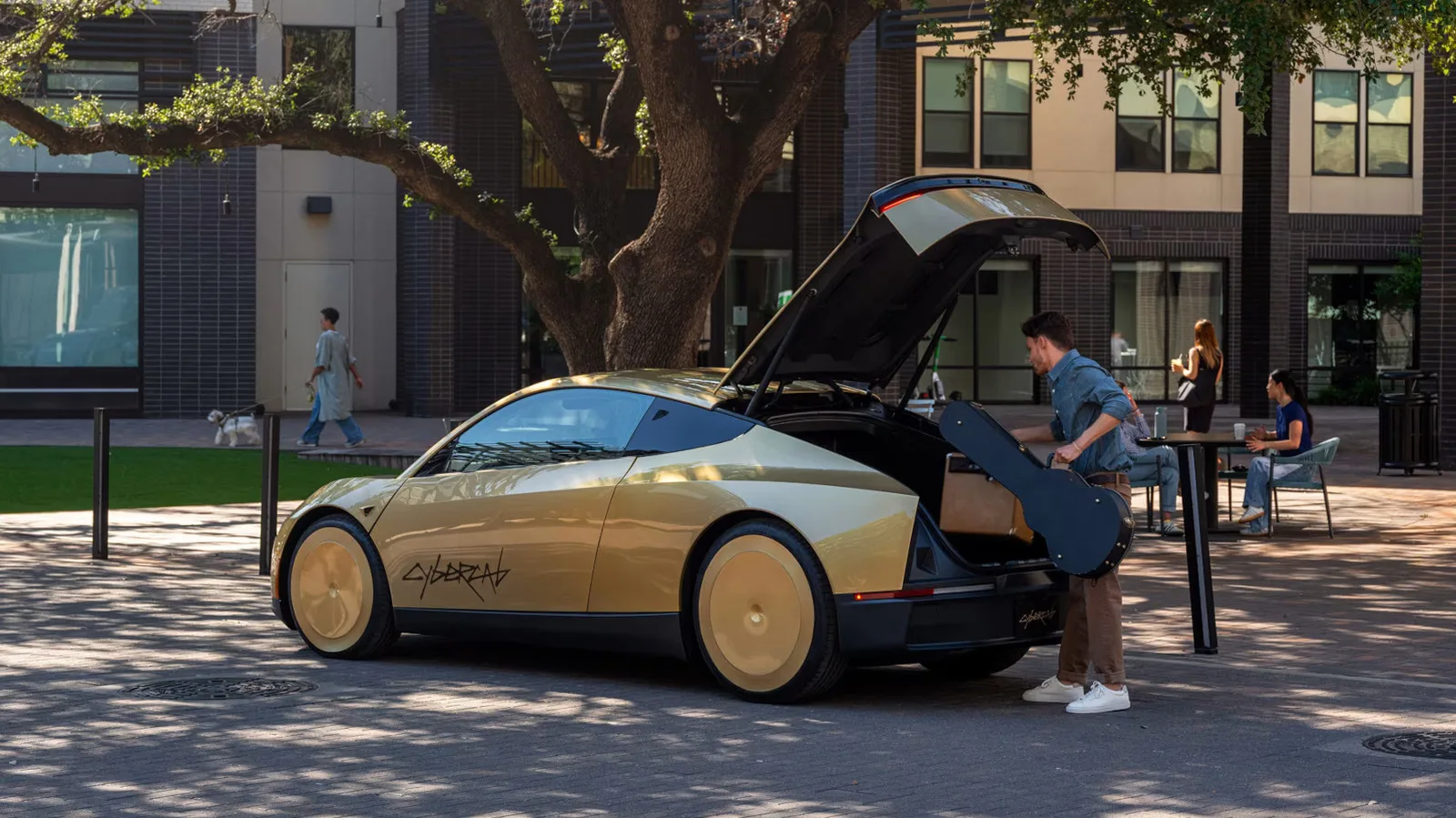 Tesla запустила роботакси Cybercab без руля