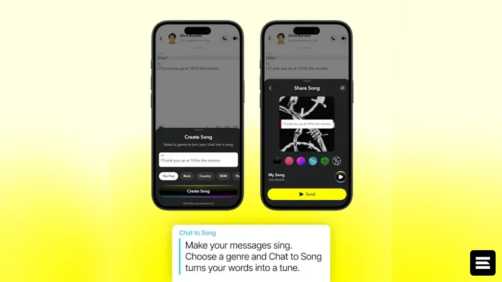Snapchat запускает AI-инструменты для подписчиков Lens+: создавать песни из чатов и обрабатывать фото