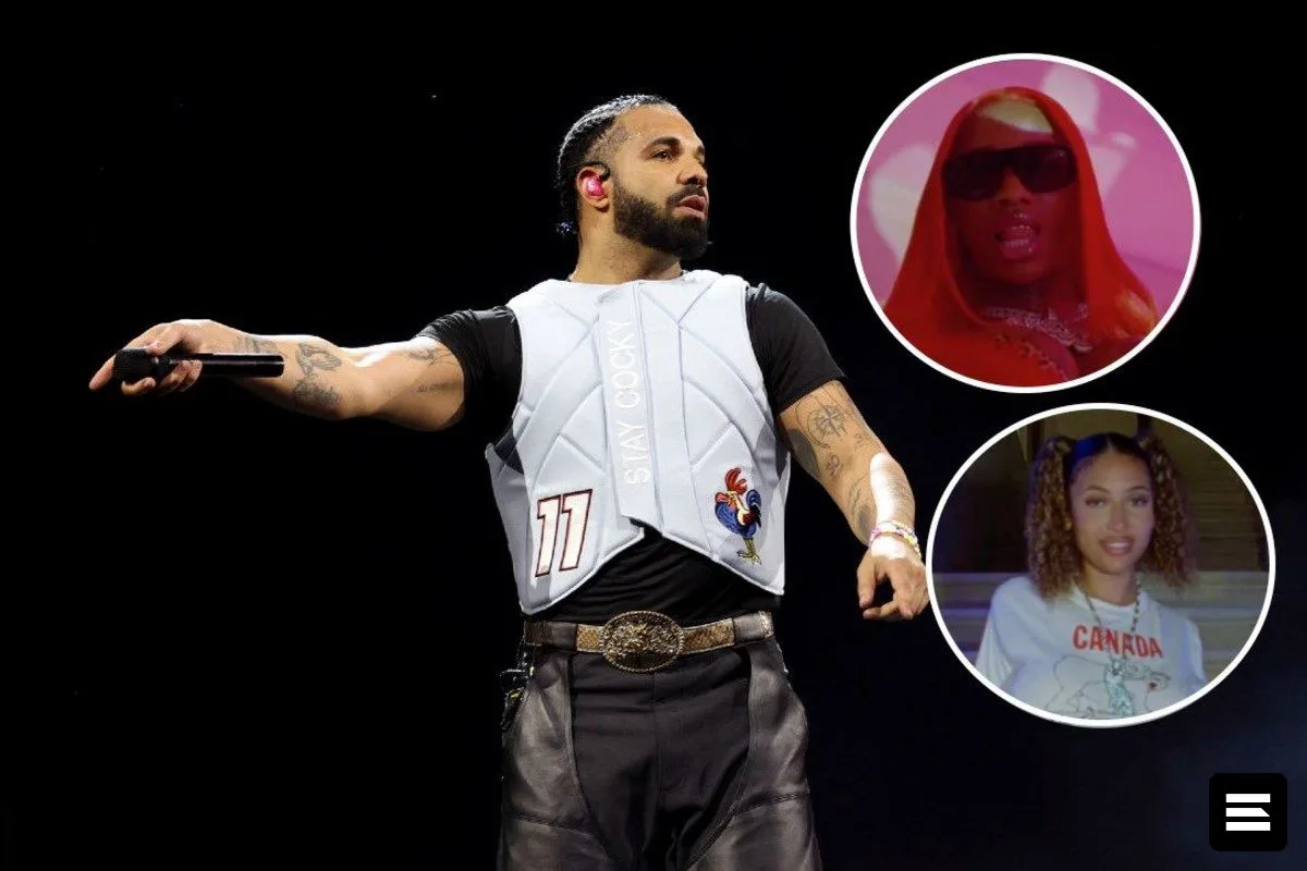Drake подарил Sexyy Red и Stunna Sandy кастомные розовые цепи OVO