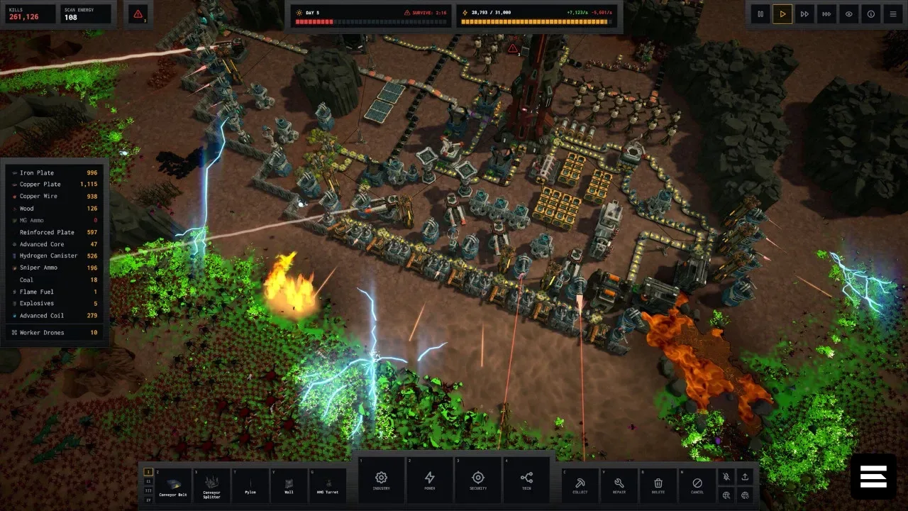 Hello World Studios анонсировала BELTFED – Roguelike Factory Defense на Steam