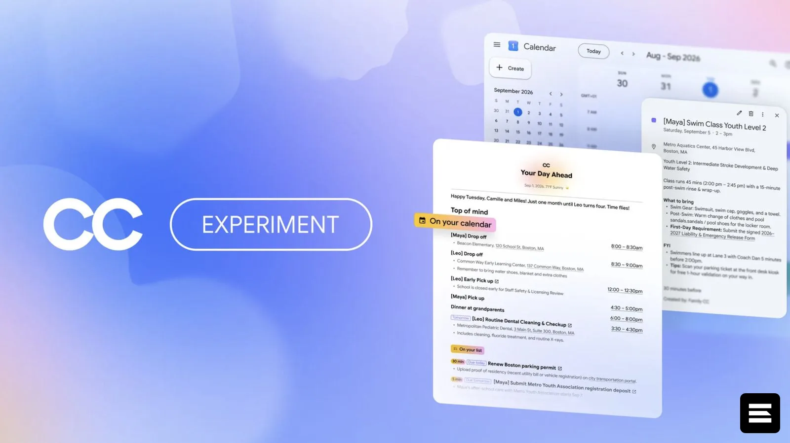 Google запустила агента ИИ для семейных календарей