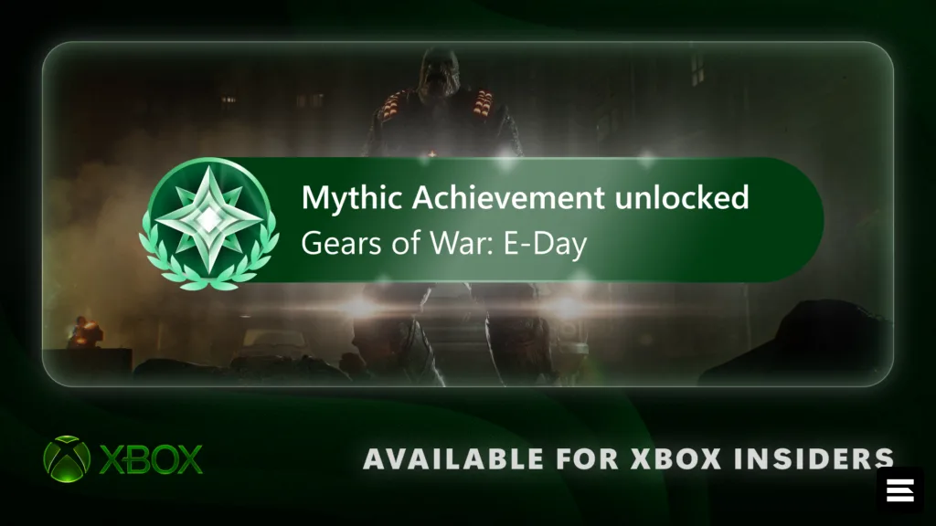 Xbox запускает «Мифические достижения» для инсайдеров