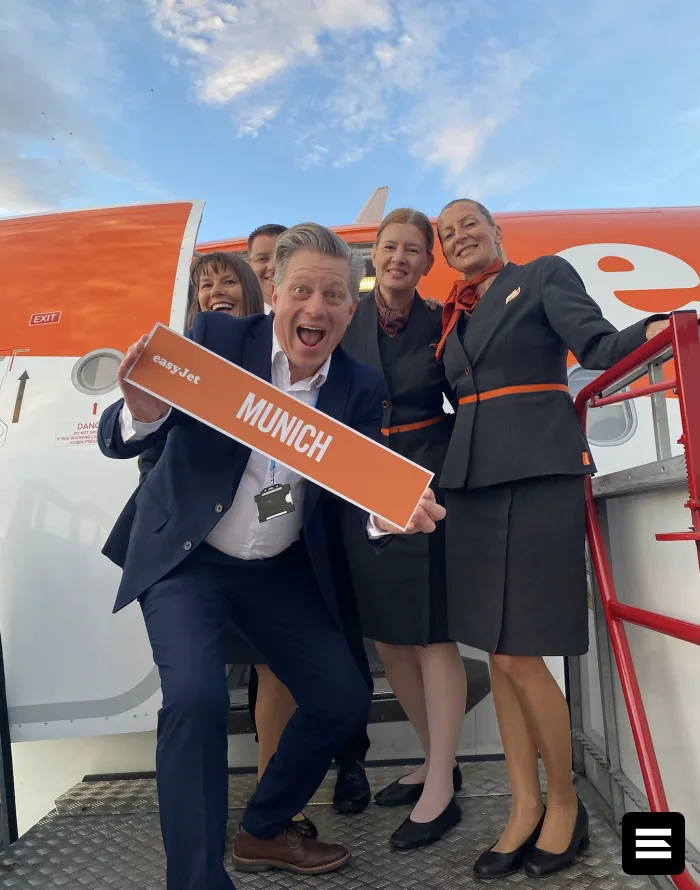 easyJet открыла рейсы из Лондон-Саутенда в Мюнхен