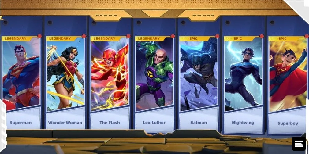 DC Worlds Collide: обновлённый список героев по силе