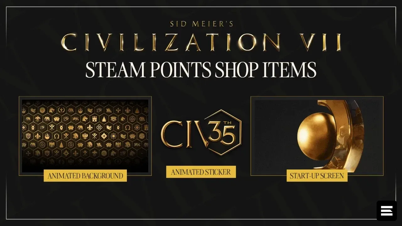 Civilization отмечает 35-летие предметами в Steam