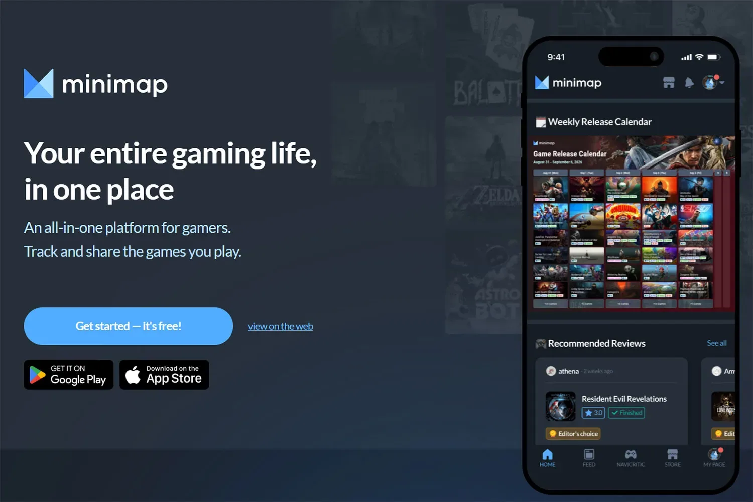 Сервис Minimap собрал игровую статистику со всех платформ в один профиль