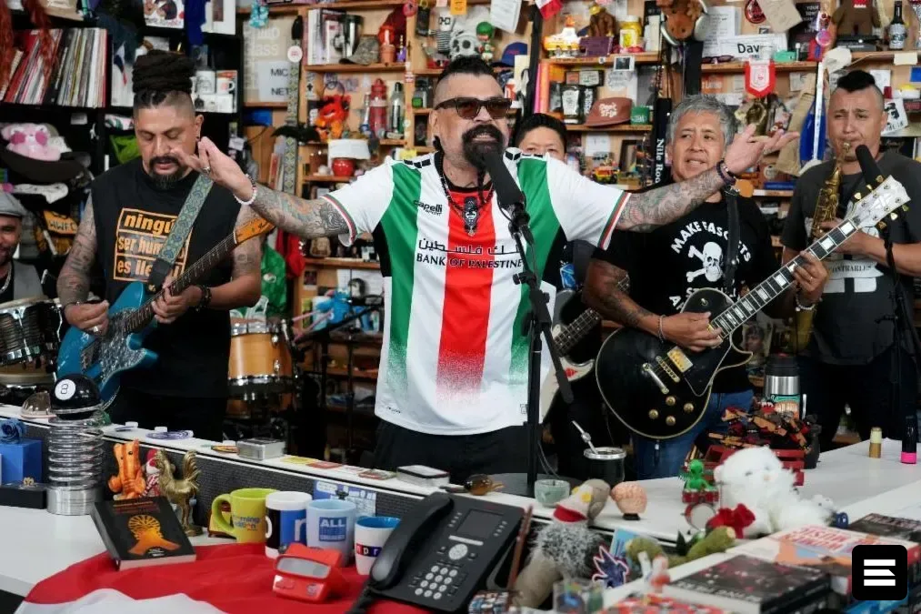 Panteón Rococó выступили на Tiny Desk в поддержку мигрантов