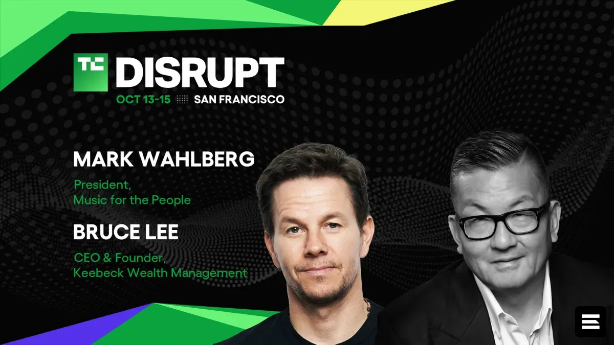 Марк Уолберг выступит на TechCrunch Disrupt 2026