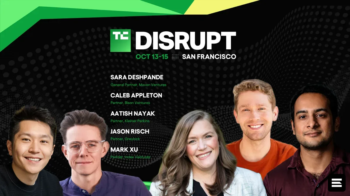 TechCrunch Disrupt 2026: названы 5 инвесторов для Startup Battlefield
