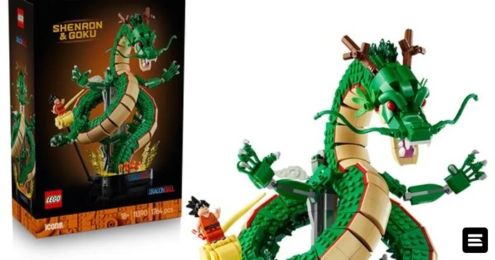 Lego представила набор с Шенроном из Dragon Ball