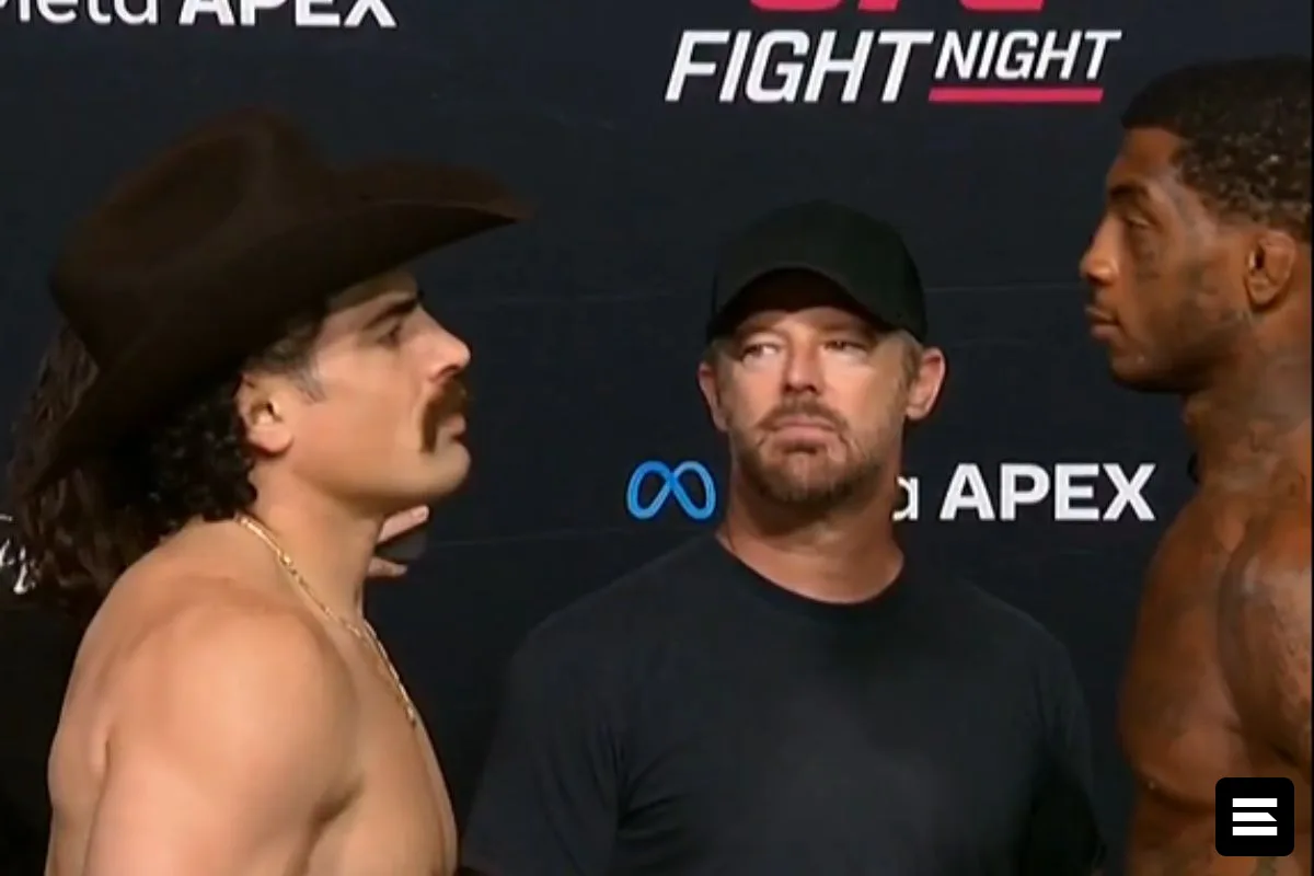 Взвешивание UFC Vegas 121: дебютант Эрнандес имеет заметное преимущество над Дюма